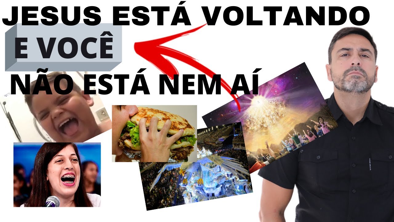 JESUS EST&Aacute; VOLTANDO E VOC&Ecirc; N&Atilde;O EST&Aacute; NEM A&Iacute;  - IVAN SARAIVA - BOA TARDE JESUS
