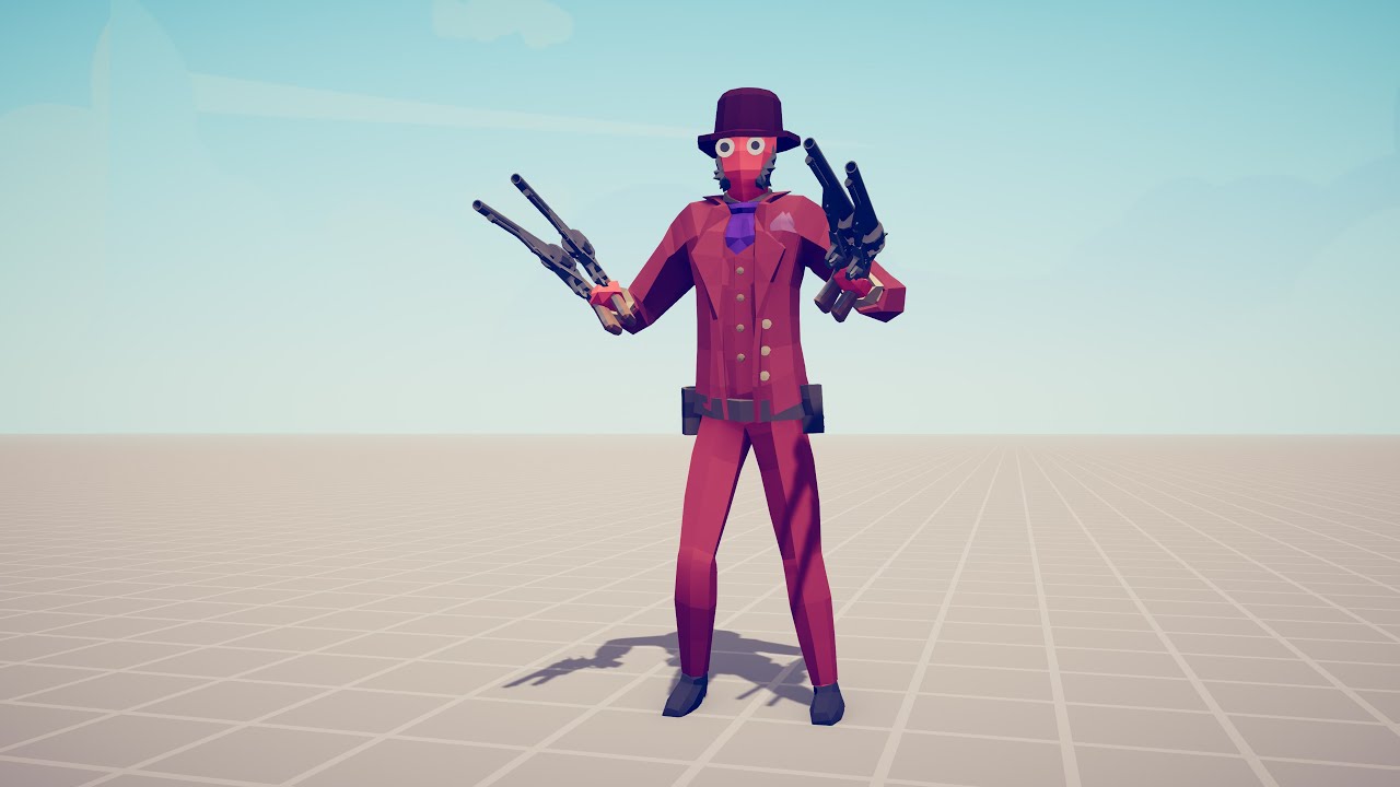 GUNSLINGER vs EVERY UNIT - Totally Accurate Battle Simulator TABS