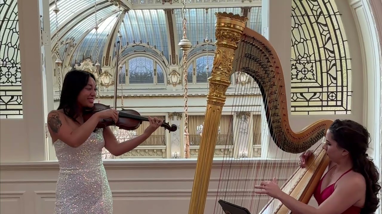 Can't Help Falling in Love Violin and Harp Duet -Wedding Music - Wedding Musicians San Francisco