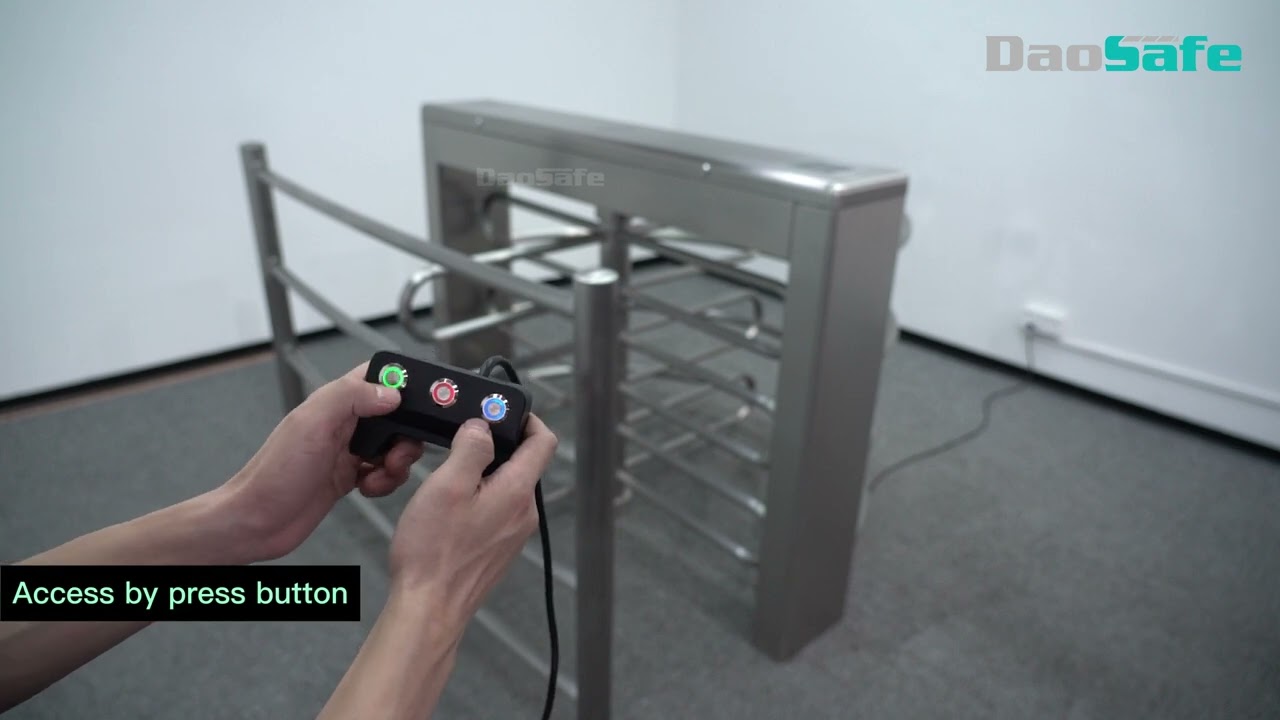 Unlock Efficient Access! A Live Demo of the DZ405 Half-Height Turnstile