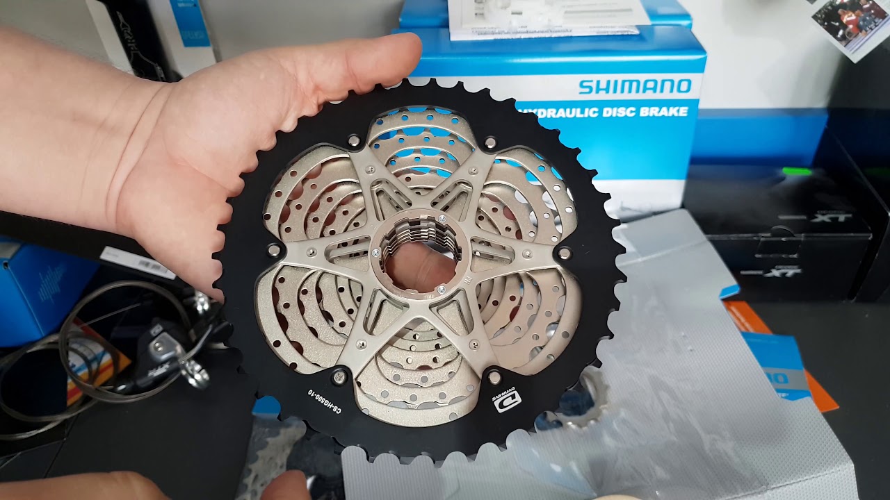 SHIMANO DEORE kaseta 11-42 CS-HG500 MTB 10rz