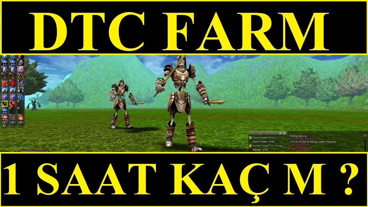 Knight Online ( Dragon Tooth Commander ) Farm 2019