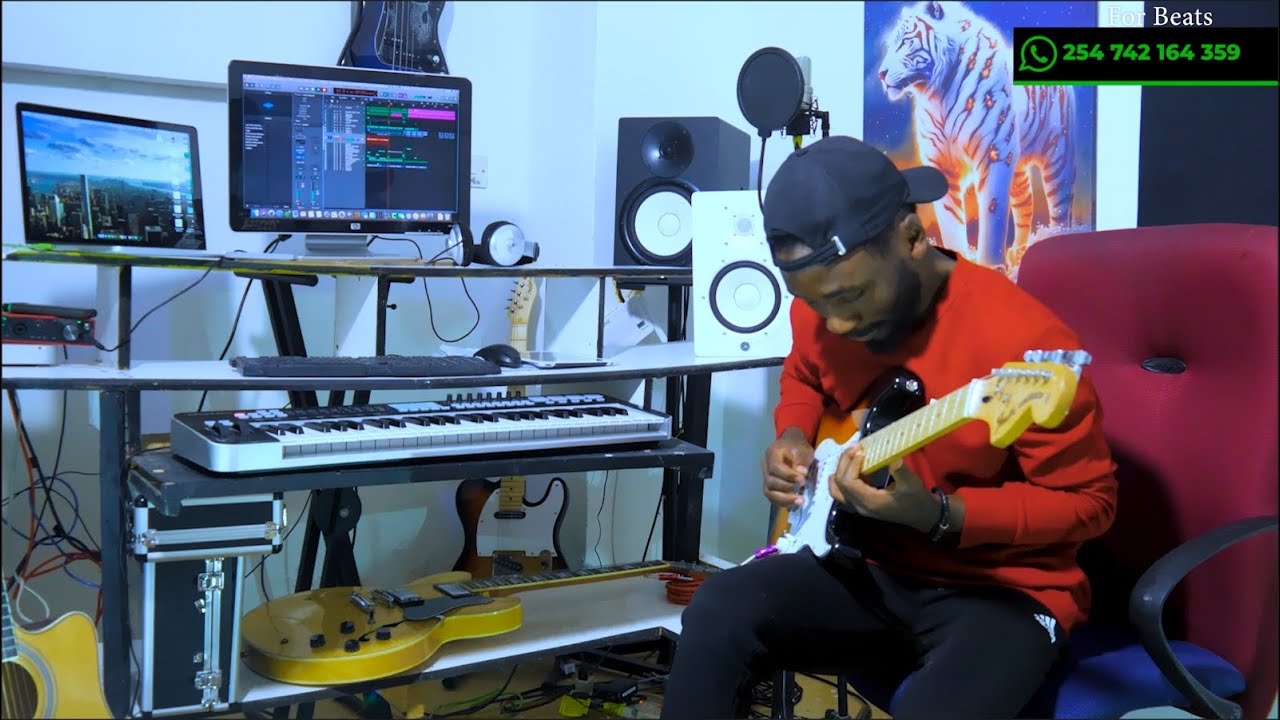 BIBLICAL ANOINTED AFRICAN SEBEN ON GUITAR BY ELOGY LEAD
