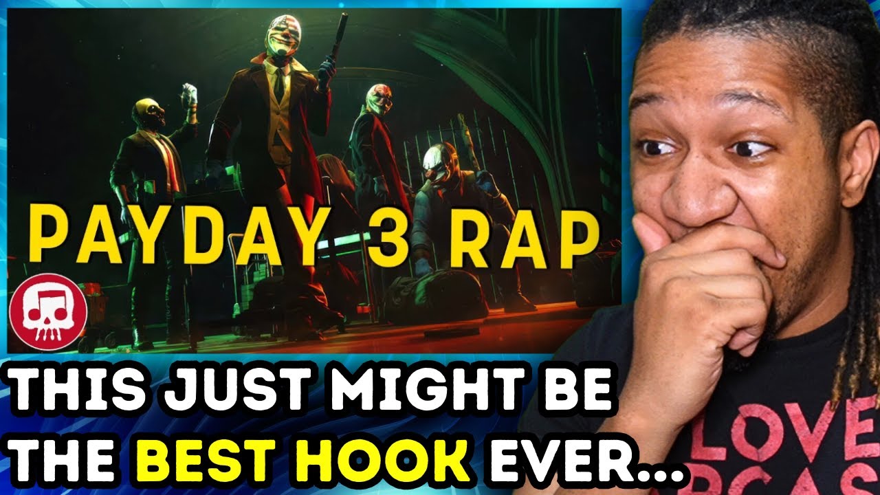 PAYDAY 3 RAP by JT Music (feat. Rustage, TheStupendium, AndreaKaden & ShaoDowMusic (REACTION)
