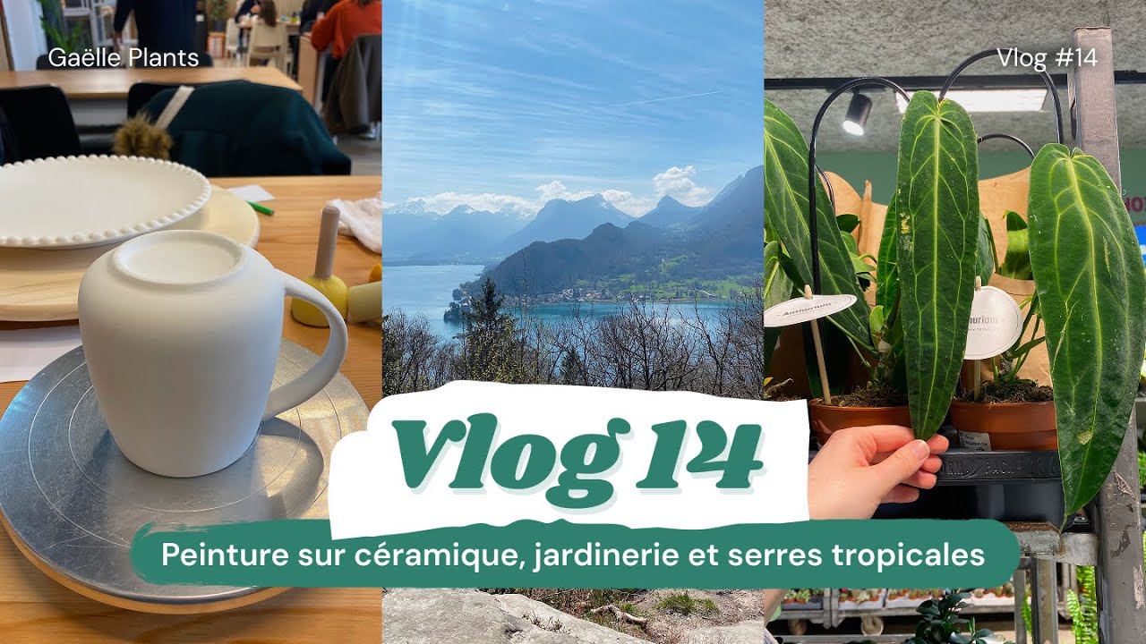 Vlog #14 - Bonheurs printaniers : arrosage, escapade à Annecy et Jardin Botanique 🌷☀️🌳
