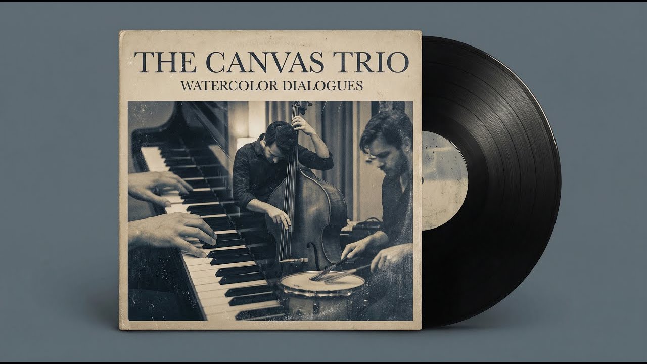(Piano Trio Jazz Playlist) The Canvas Trio - Watercolor Dialogues