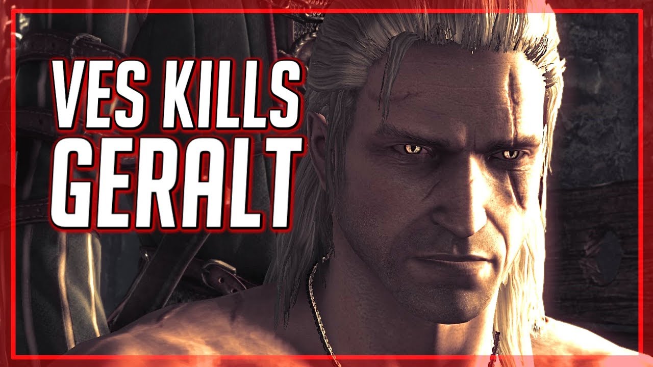 Ves Kills Geralt (Witcher 2)