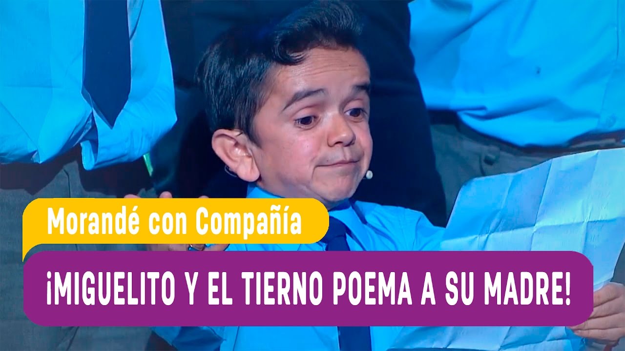 ¡Miguelito y el poema para su mamá! - Morandé con Compañía 2017