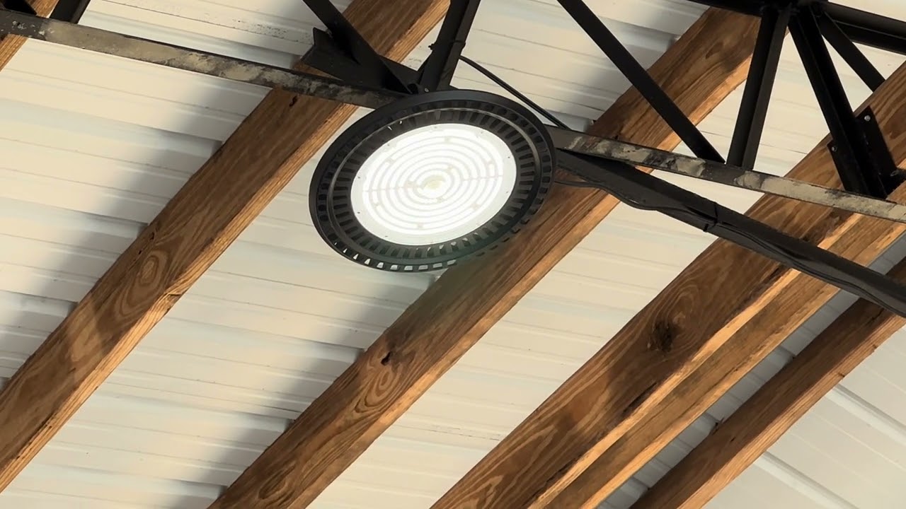 UFO LED Lights: Any good for outdoor pole barns and garages?