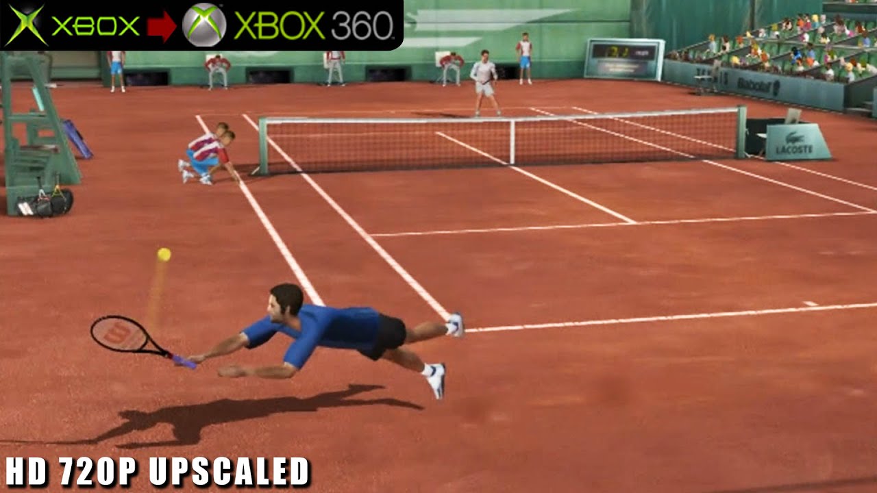 Top Spin - Gameplay Xbox HD 720P (Xbox to Xbox 360)