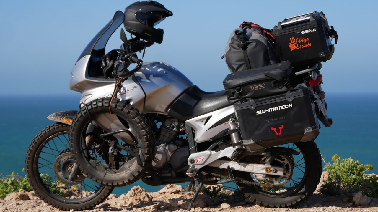 PREPARING my TRANSALP 650 for a long-distance trip