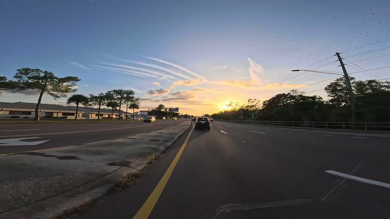 What are Florida streets like?  Check out my MOTORCYCLE DASHCAM raw footage -  2-15-26