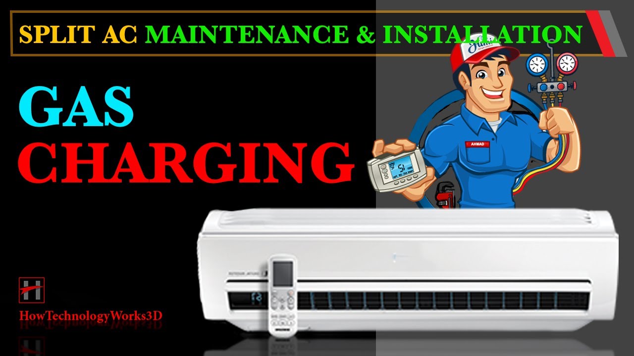 Gas Charging In Split Air Conditioners
