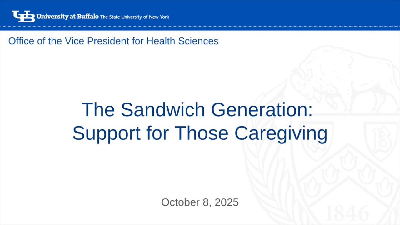 The Sandwich Generation: Panel- Support for Those Caregiving