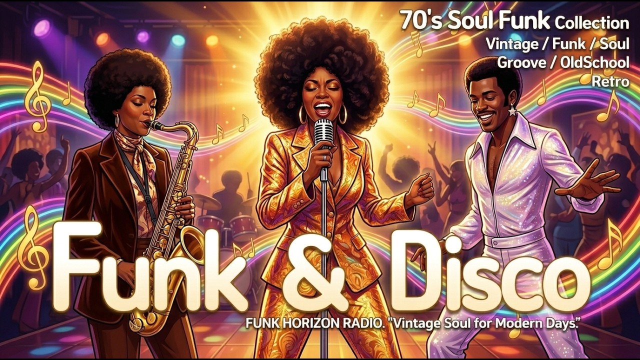 70's Funk & Disco Soul Grooves ✨Pearl Spin & Exotic Perfume Trail 🐚🔮 Soul Funk, Jazz Funk Mix 🎹 3