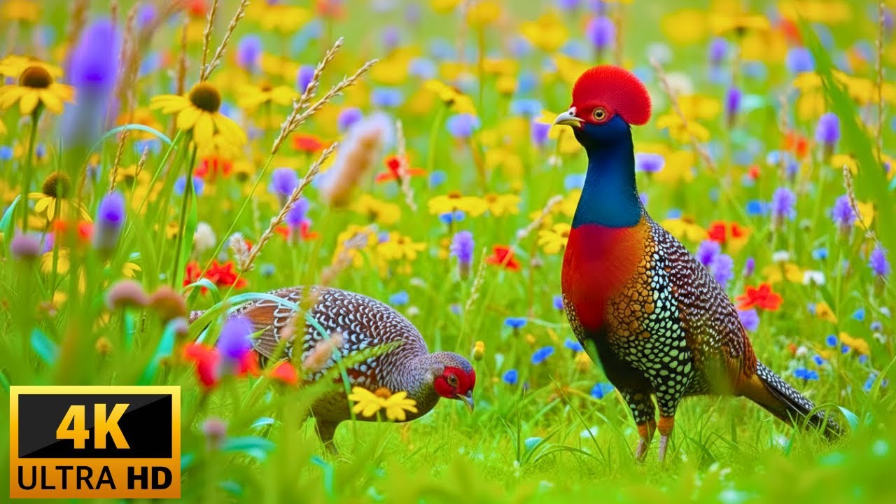 Peaceful Morning Nature Ambience | Birds Singing with Gentle Relaxing Music