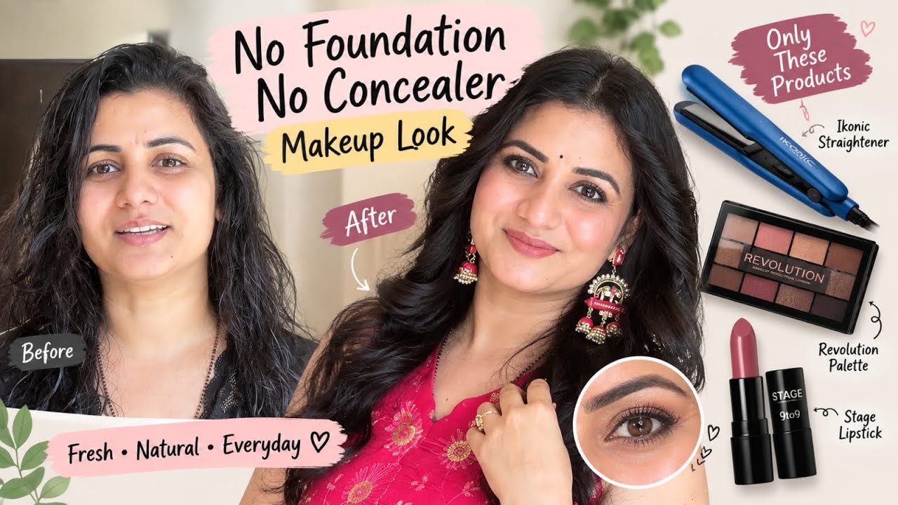Learn Self Makeup In Minutes, Step By Step Makeup Tutorial For Beginners, Makeup For Newly Wed