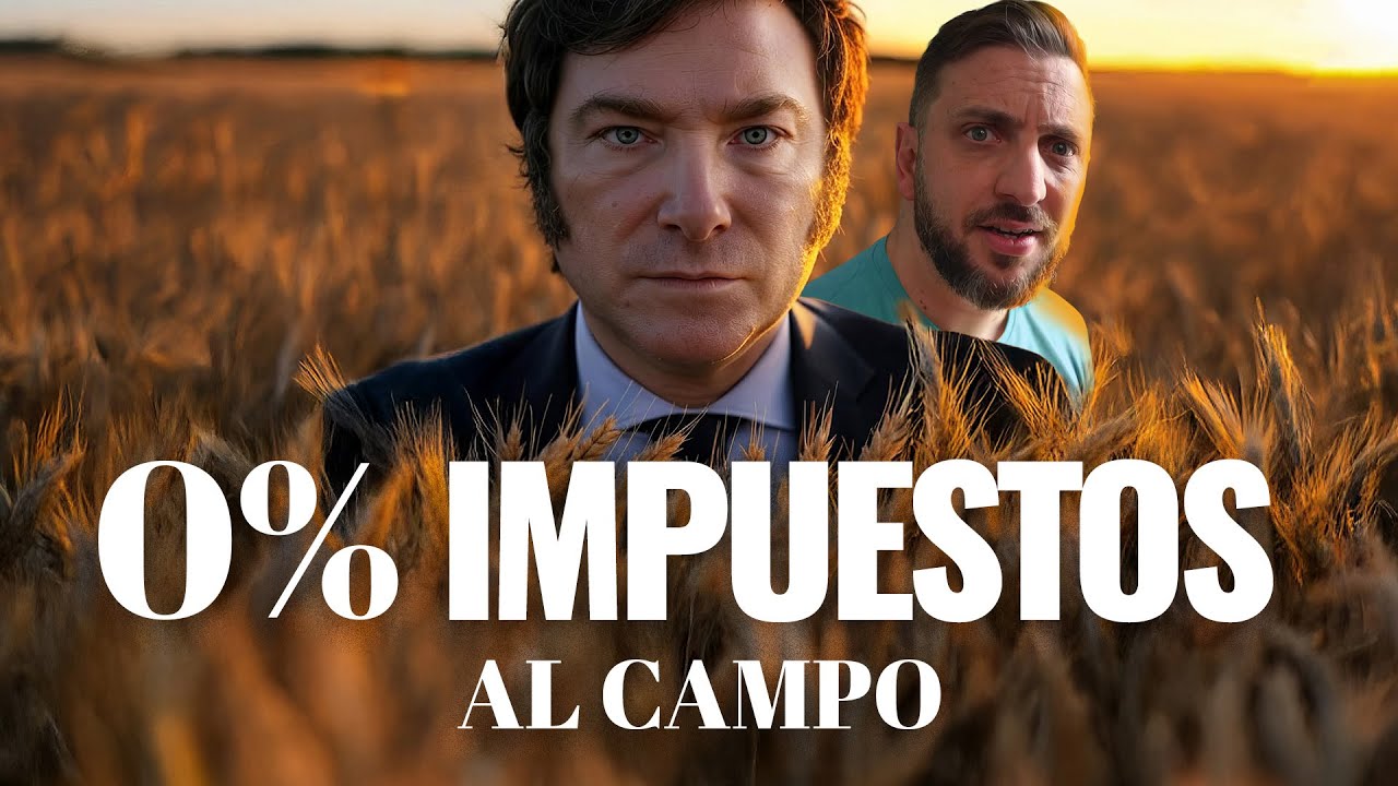 HISTÓRICA baja de impuestos de Milei a 0%