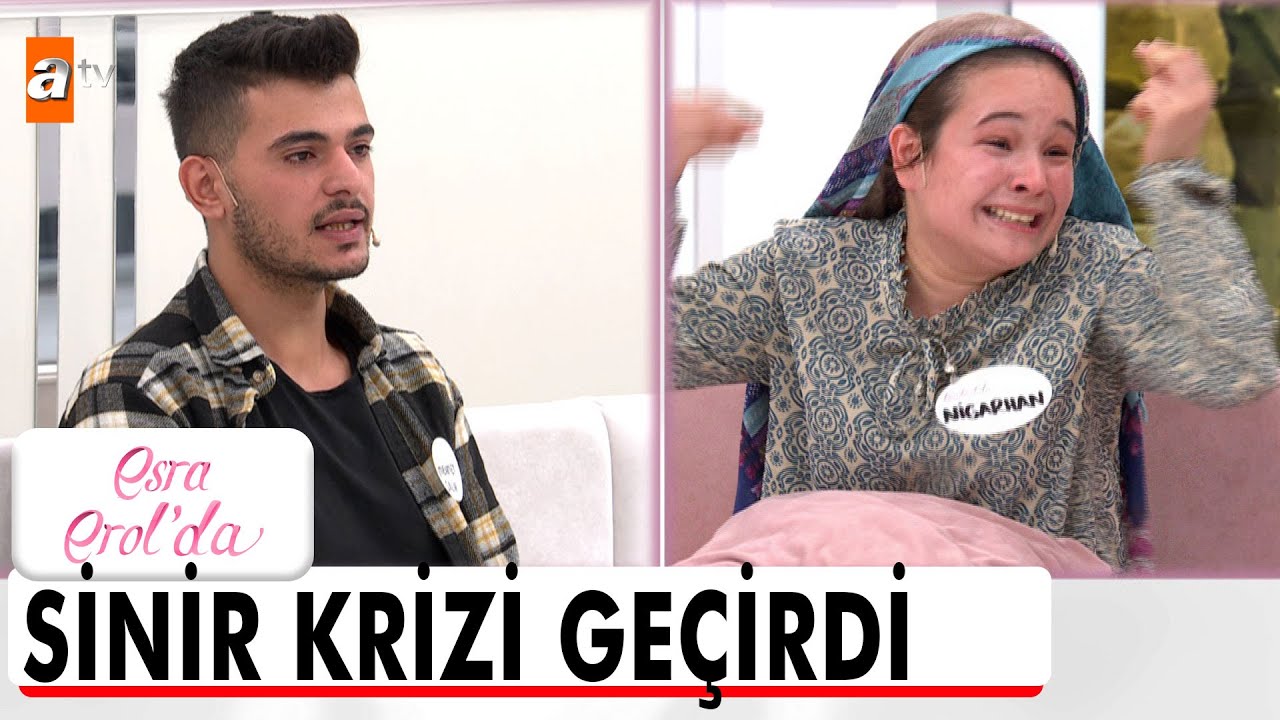 Nigarhan sinirlerine hakim olamadı! - Esra Erol'da 27 Eylül 2022