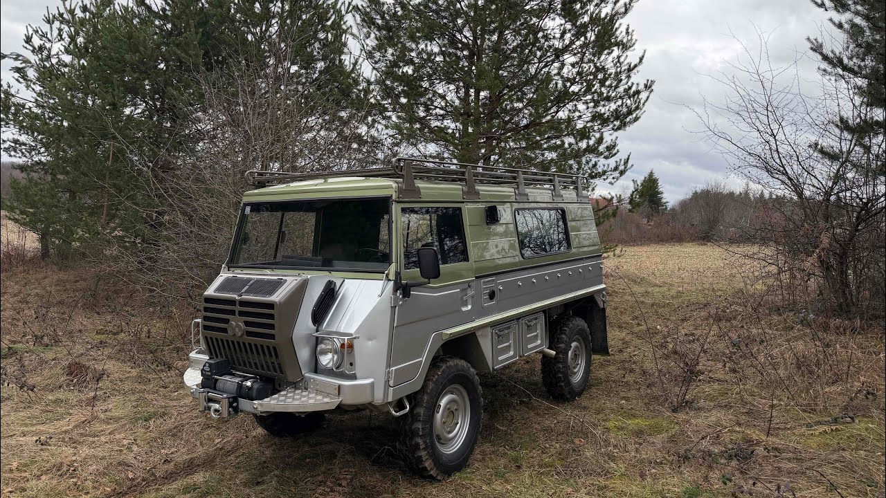 Novi Pinzgauer - uređujemo interijer