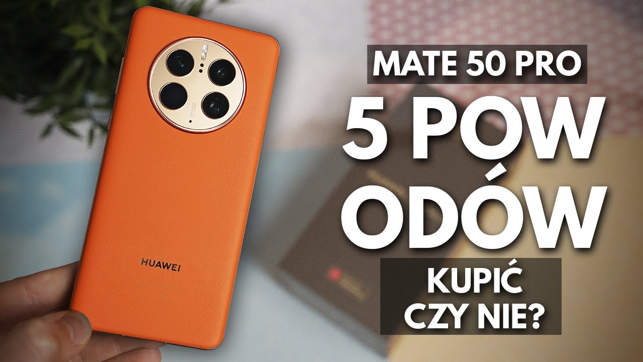 5 POWODÓW DLACZEGO (NIE) WARTO KUPIĆ Huawei Mate 50 PRO