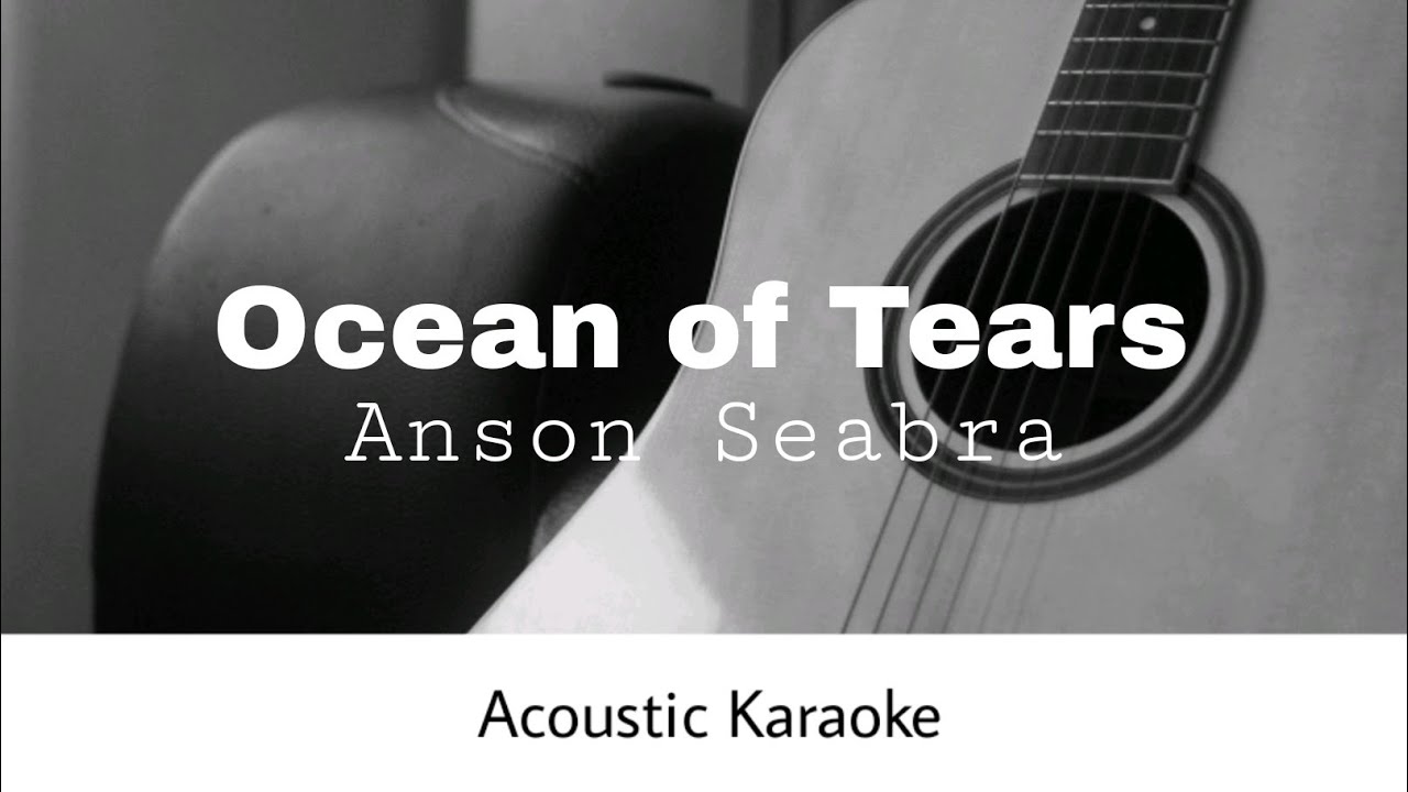 Anson Seabra - Ocean of Tears (Acoustic Karaoke)