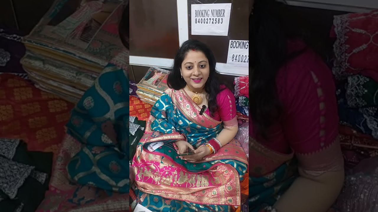 👉Live Booking🎁COD Available🤩Jimmy Choo/Fandy/Dola Silk/Bandhani Saree collection😍 shipping free🥰
