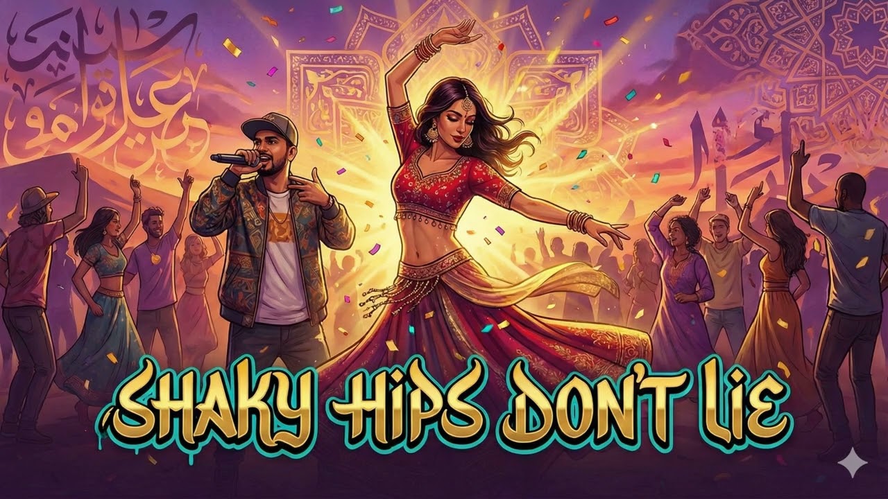 Shaky Hips Don't Lie | Gulabi Sadi x Hips Don't Lie (Arabic Drill Remix) 💃🔥