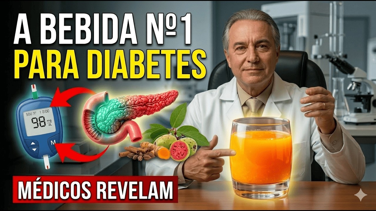 A BEBIDA Nº1 Para DIABÉTICOS — Médicos Revelam