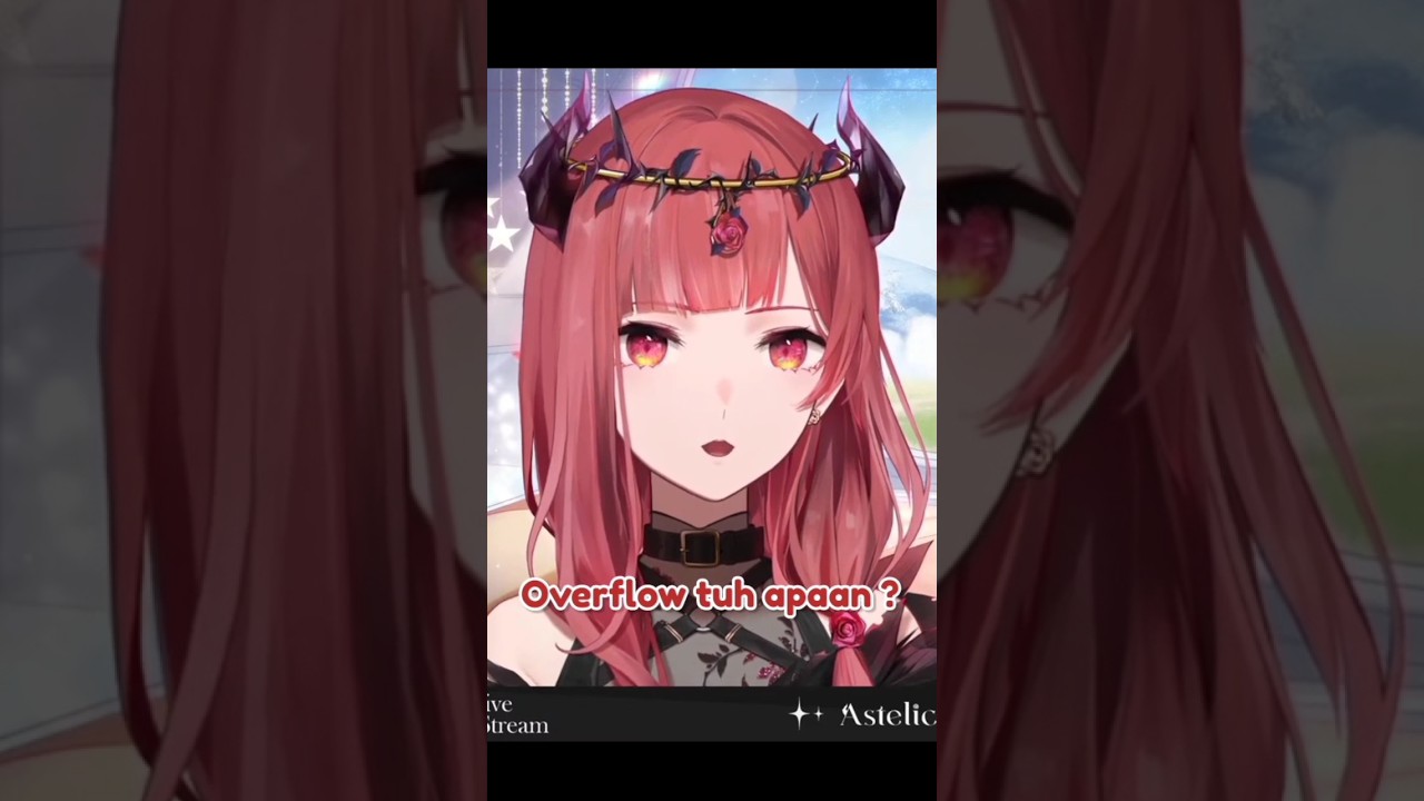 Anime OverFlow ? #vtuber #short #shorts #astelicakasdea