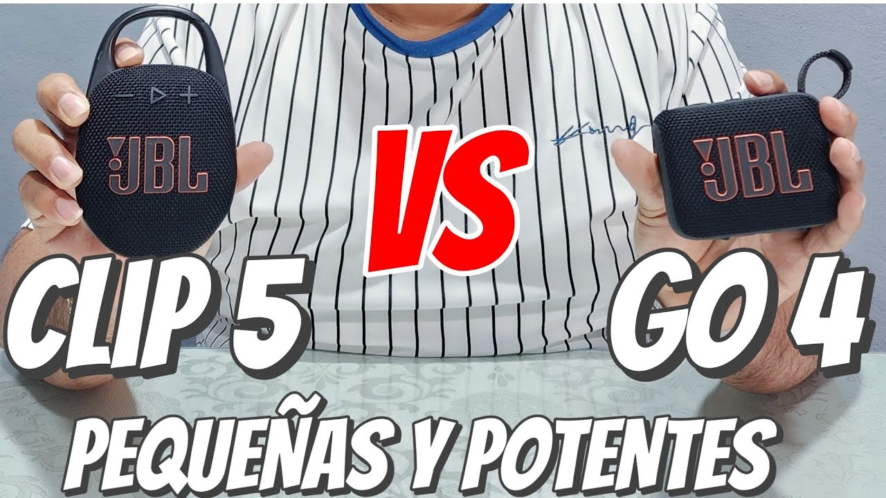 JBL CHIP 5 VS JBL GO 4 | JBL VS JBL | CUAL COMPRAR ??