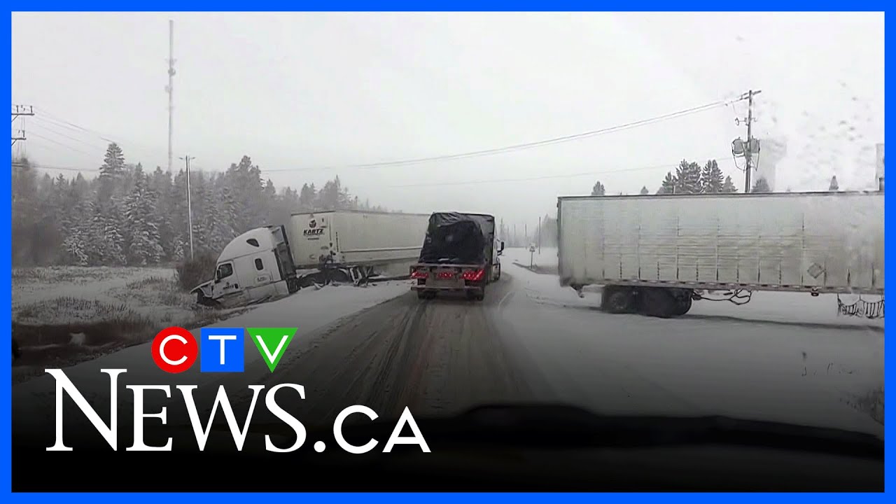 Slick conditions, crashes prompt closures to Highway 11