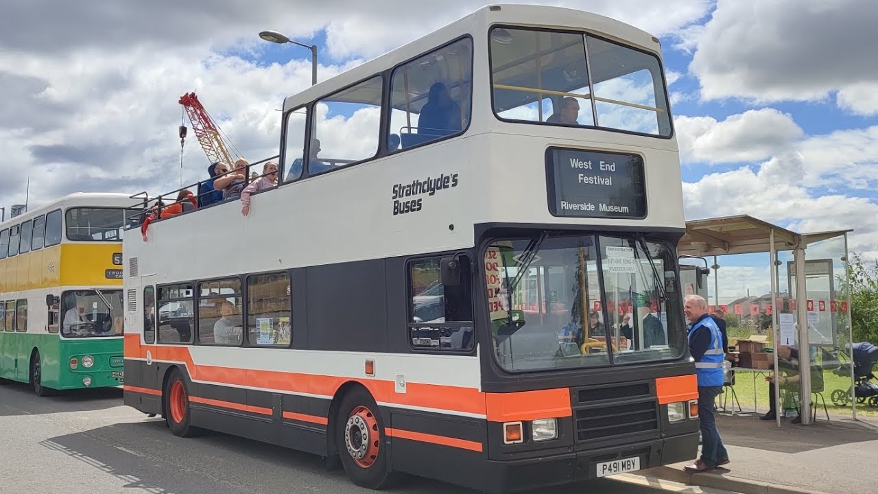 Preserved Strathclyde's buses Alexander RH Volvo Olympian (P491 MBY)