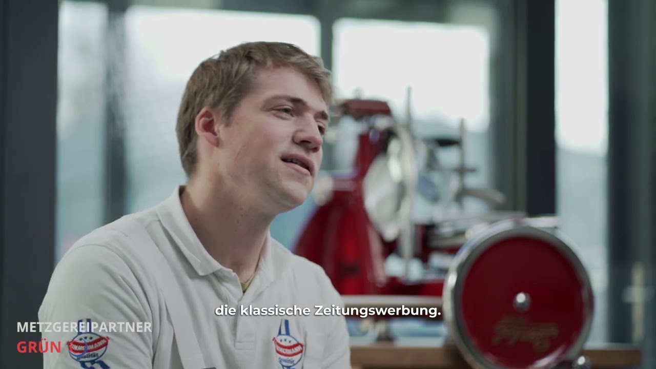 Lukas Zimmermann spricht über die Zusammenarbeit | Erfahrungen Metzgereipartner Grün