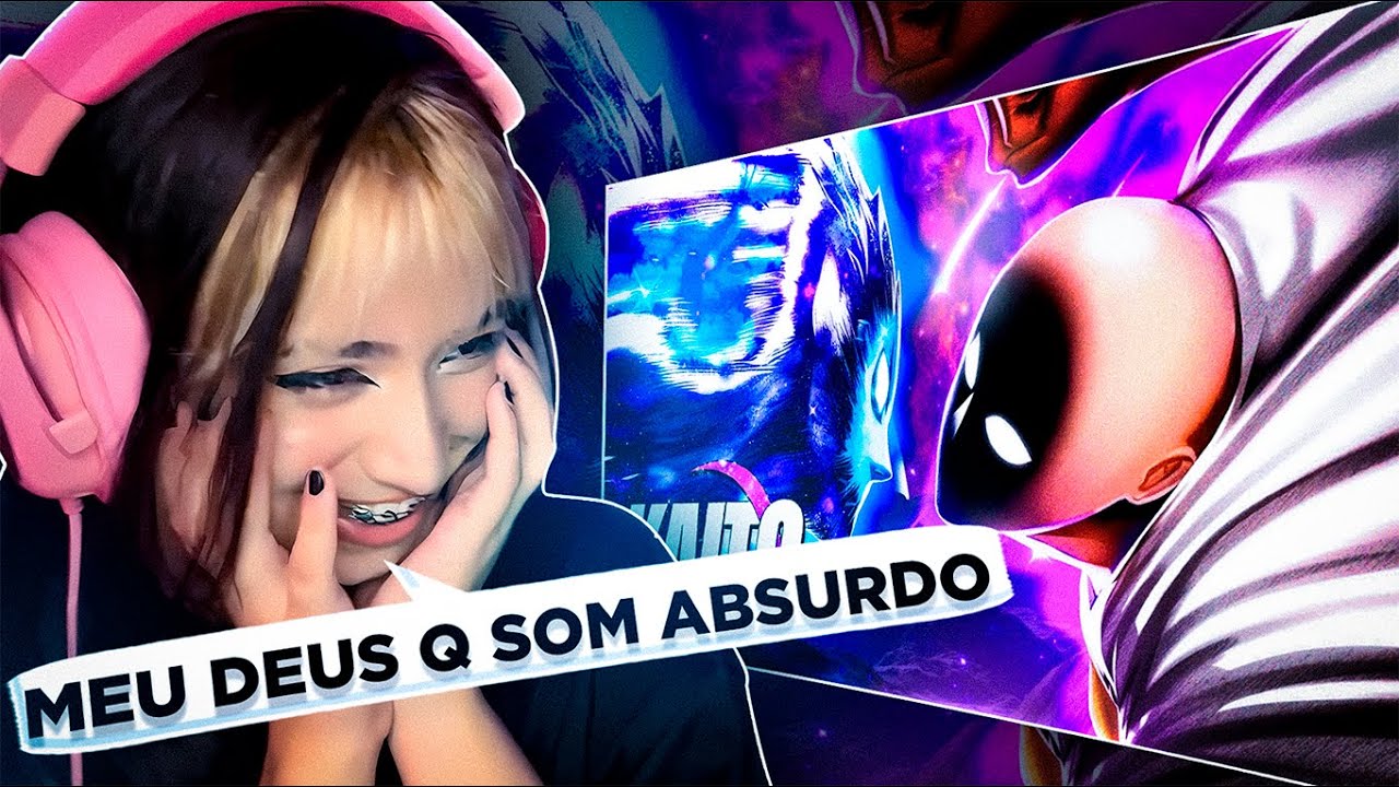 Saitama x Garou C&oacute;smico (One Punch Man) | Cosmicamente Ilimitado | Kaito ft.‪@blxckoficial‬ [REACT]