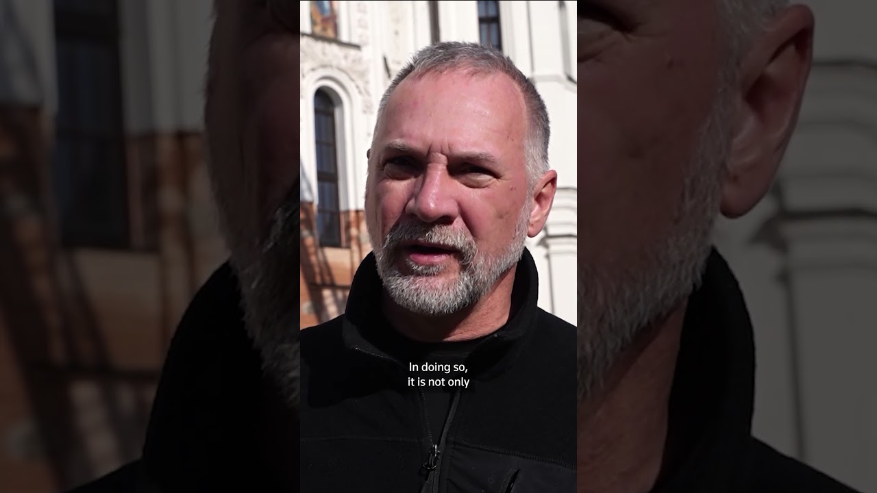 Исторический Киевский монастырь пострадал в результате нападения российских войск.