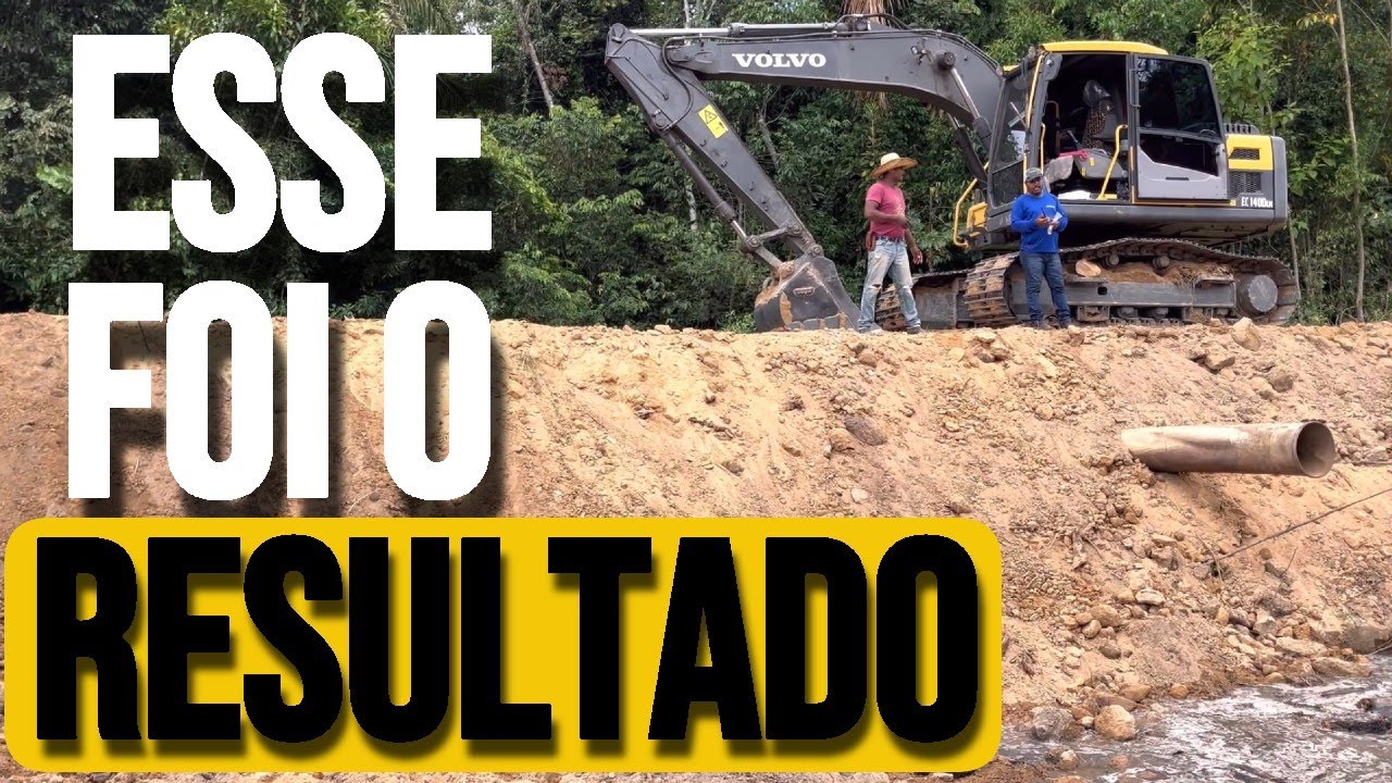 COMO REFORMAR REPRESA EM 4 HORAS ESCAVADEIRA VOLVO 140 DLM