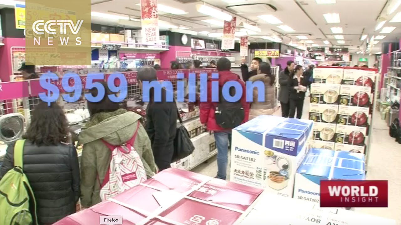 Why are Chinese shopping abroad?