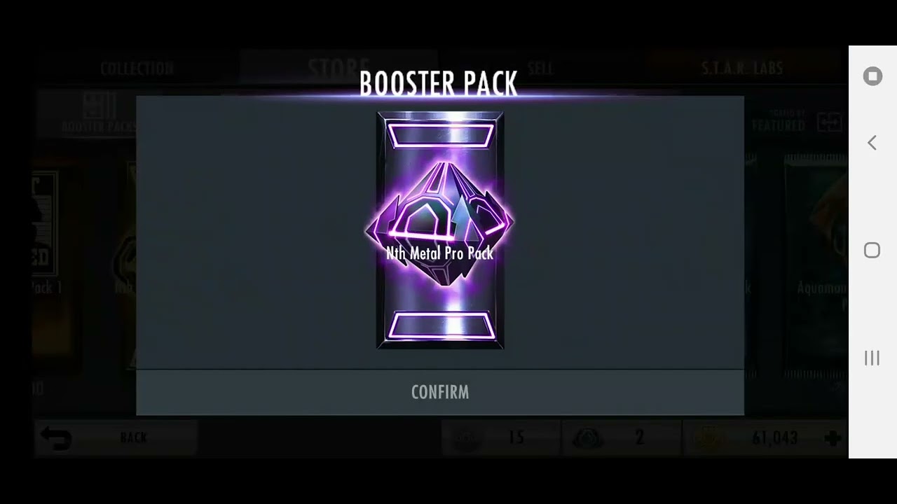 opening nth metal pack and i got...