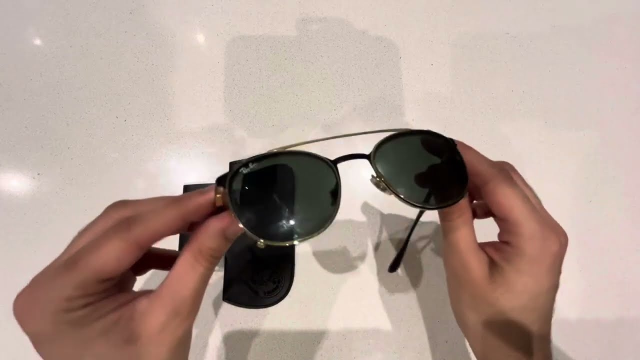 Ray-Ban RB6355 CLIP-ON Sunglasses Unboxing