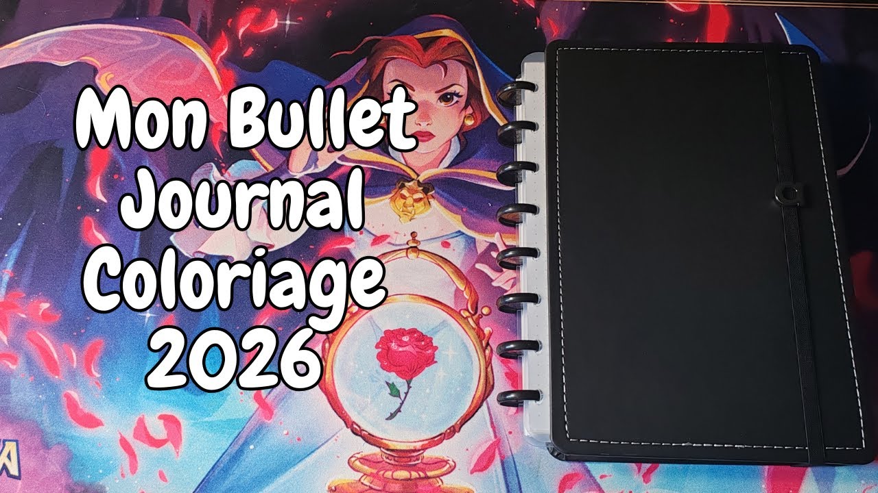 Mon Bullet Journal Coloriage 2026