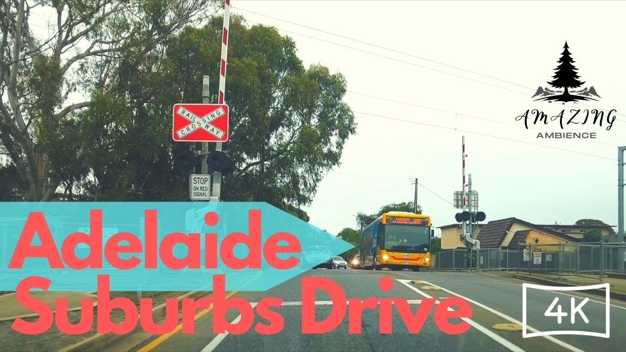 Adelaide drive through southern suburbs | 4K | 2022