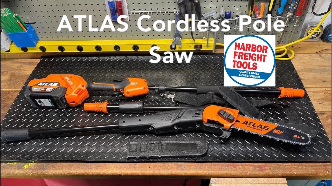 ATLAS 80V Brushless Cordless Pole Saw - Review