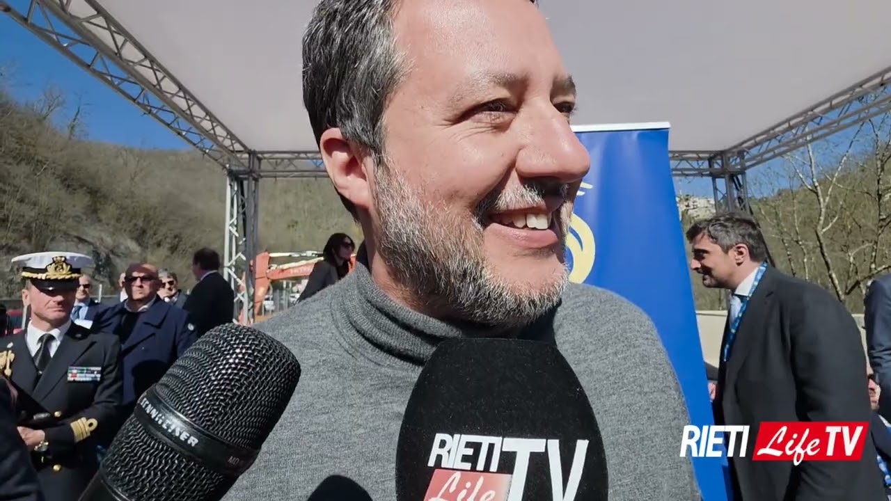 Salvini a Rieti: 
