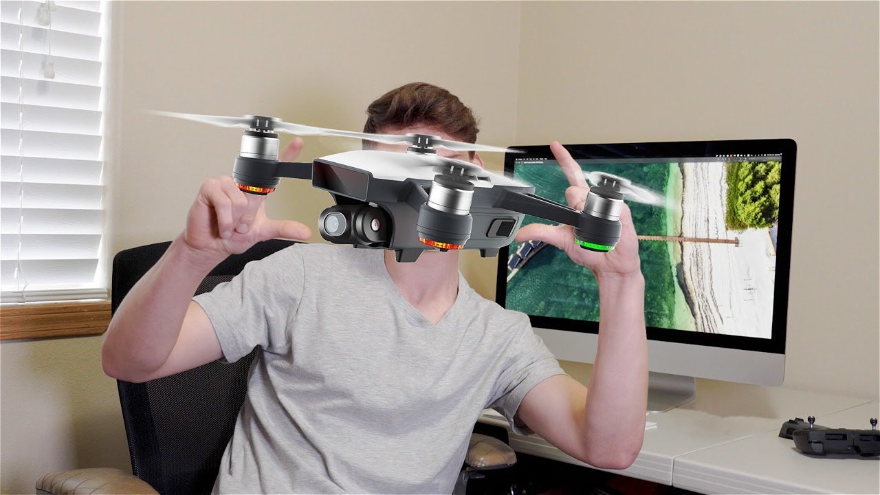 самый бюджетный дрон для съемок? Квадрокоптер DJI Spark видео обзор