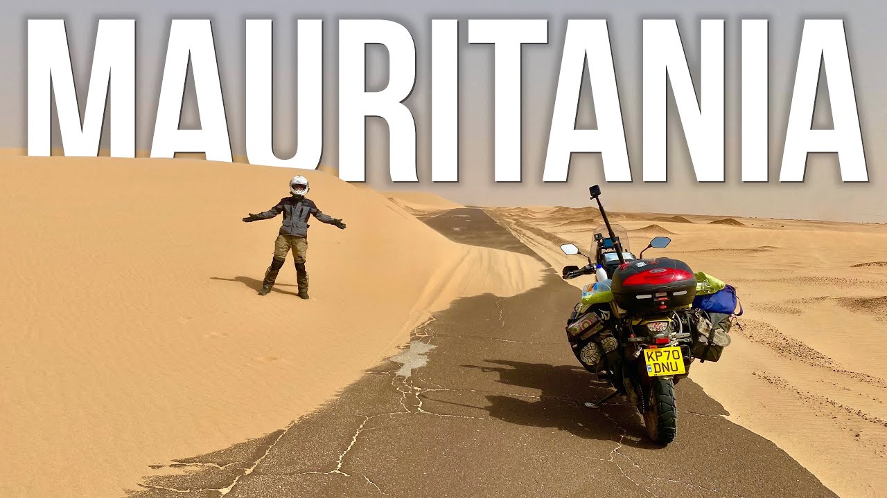 Welcome to Mauritania! (Motorcycle Travel) 🇲🇷[S2 - E22]