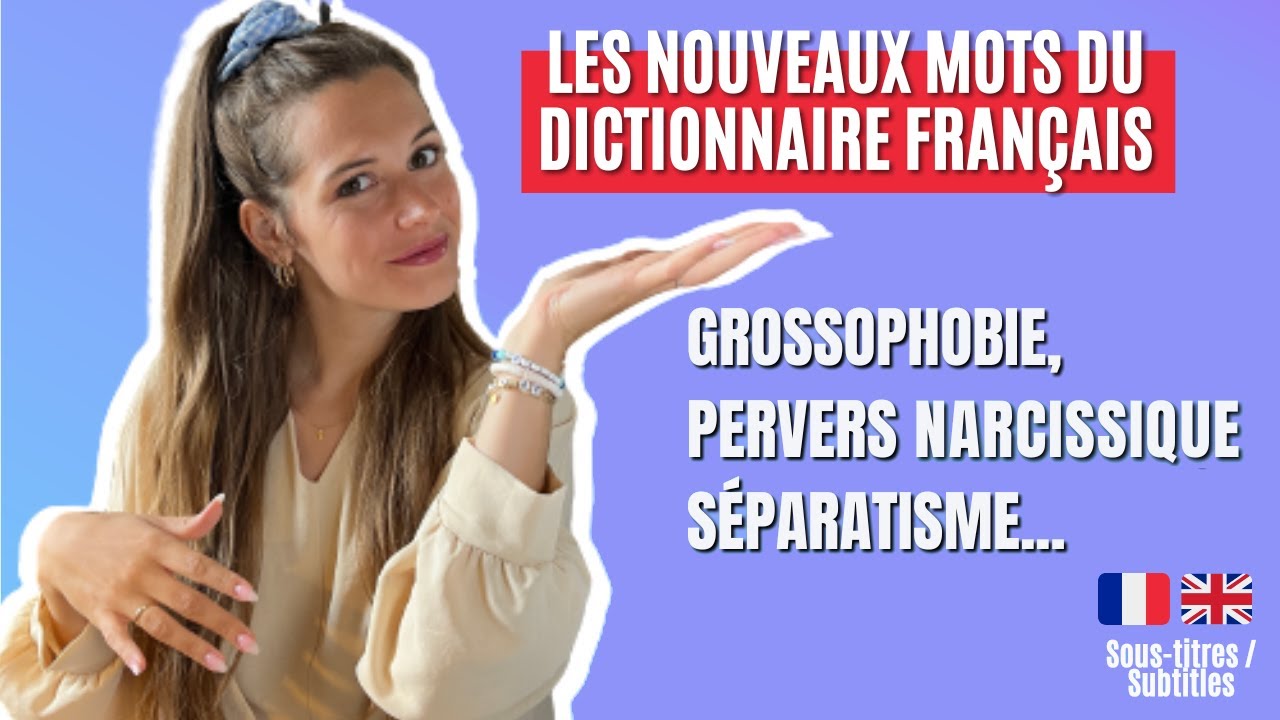 10 new words added to the French dictionnary 2023 🇫🇷 #frenchvocabulary