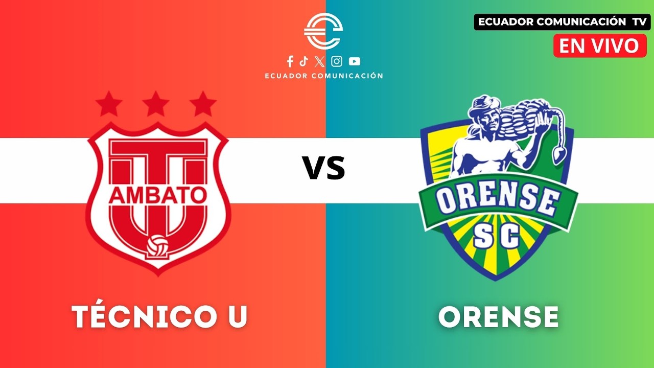 EN VIVO | TÉCNICO UNIVERSITARIO VS ORENSE | LIGA PRO | FECHA 1 | CAMPEONATO ECUATORIANO DE FÚTBOL