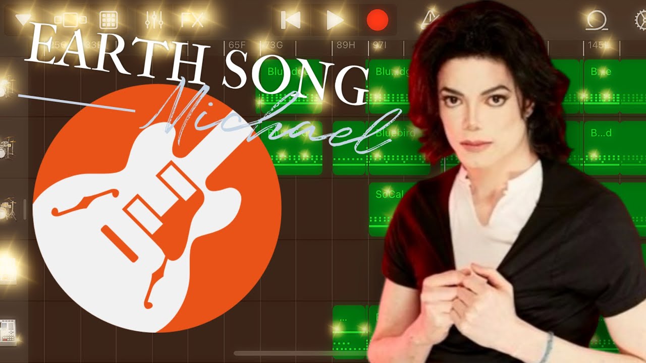 Earth song: Michael Jackson on grageband#garageband #michaeljackson#music