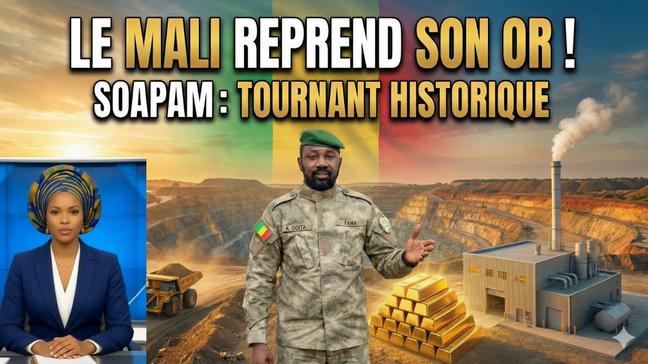 SOAPAM : Le Mali Reprend le Contrôle de son Or | Nationalisme des Ressources en Afrique